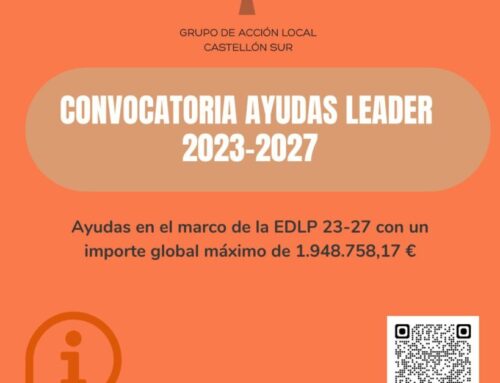 Abierta la nueva convocatoria de ayudas LEADER 2023–2027